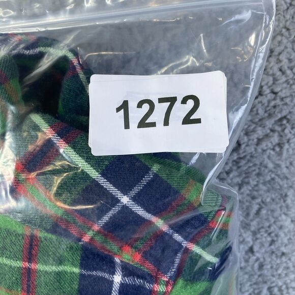 L.L. Bean Men's Green Plaid Dress Shirt - Picture 13 of 13